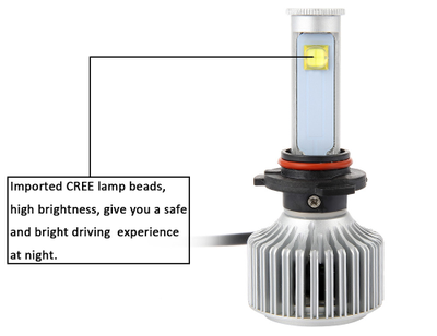 Светодиодная лампа HB4/9006 X7 Led, комплект 2шт