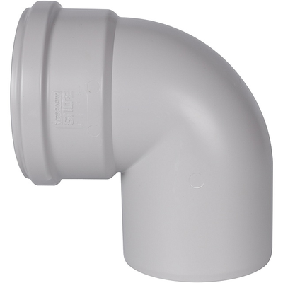 Отвод канализационный STOUT D 110х87,5° бесшумный (Арт. SKB-0008-011087)