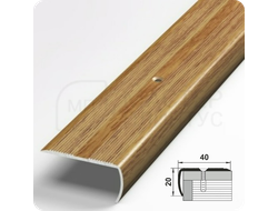 Порог угловой Лука ПУ 06.2700.084 Дуб универсальный