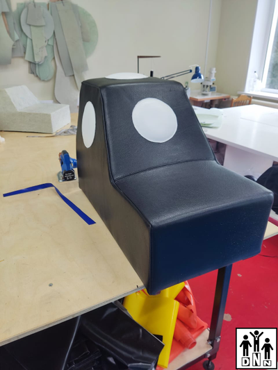 Подушка боксерская настенная Г-образная (апперкотная) натуральная кожа