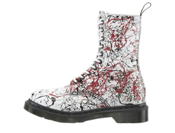 Ботинки Dr Martens 1490 White Cherry Red Black Softy