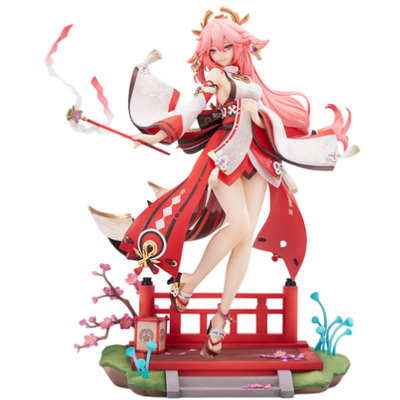 Фигурка 1/7 Яэ Мико (Yae Miko Astute Amusement Ver.)