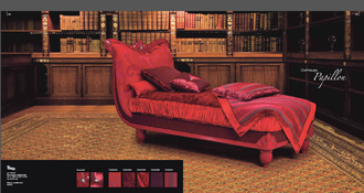 БАНКЕТКА PAPILLON 1214N (L200*P90*H113) MORELLO GIANPAOLO