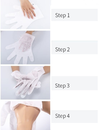 Увлажняющие перчатки для рук Goat Milk Nicotinamide Hand Mask