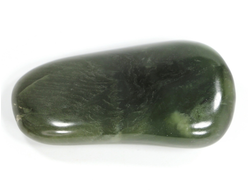 Нефрит, галтовка, Россия, Бурятия (61*34*17 мм, 65 г) №28283