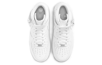 Кроссовки Nike Air Force 1 Mid '07 White  вид сверху