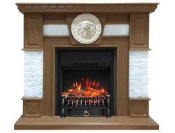 Электрокамин Порту DN M2 с очагом Fobos