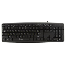 Клавиатура Gembird KB-8320U черная, USB, 104 клавиши