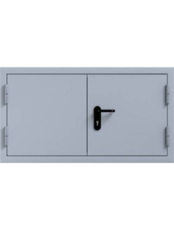 Люк противопожарный двухстворчатый 1000*1280 - 1,2 мм.