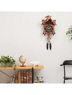 Настенные часы с кукушкой Rhythm 4MJ234RH06