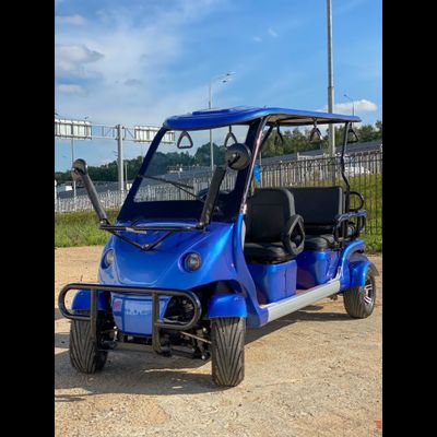 Гольфкар GreenCamel A42 52Ah (4+2 2500W 225/40-10' литые)