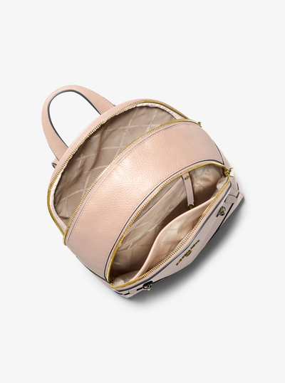 Michael Kors рюкзак Brooklyn Medium Pebbled розовый