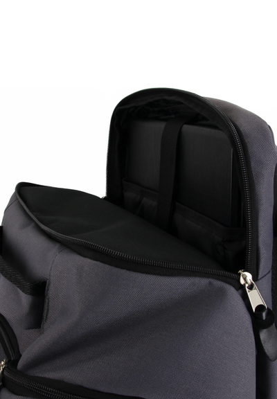 Рюкзак Сумка ручная кладь 40x30x20 Optimum RL, кордура серый