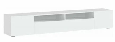 СИТИ подвесная Тумба ТВ (2000х330х346 мм), Белый