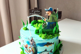 Торт "Любимое увлечение"