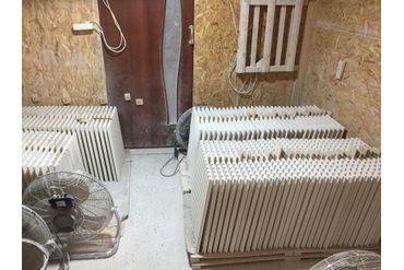 Панели в сушке