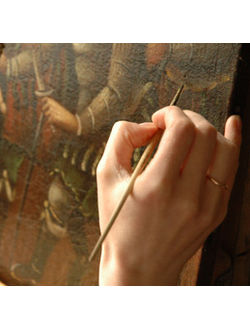 РЕСТАВРАЦИЯ КАРТИНЫ НА ХОЛСТЕ