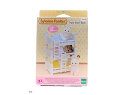 Sylvanian Families Набор Трехъярустная кровать, 4448/2919