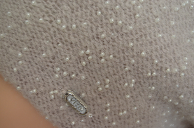 Украшения бисером на итальянском берете Vizio фото