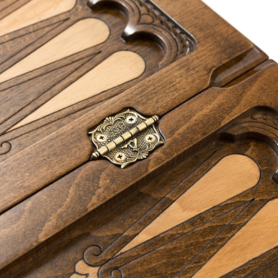 Нарды резные "Павлин" от мастера Давида Мхитаряна