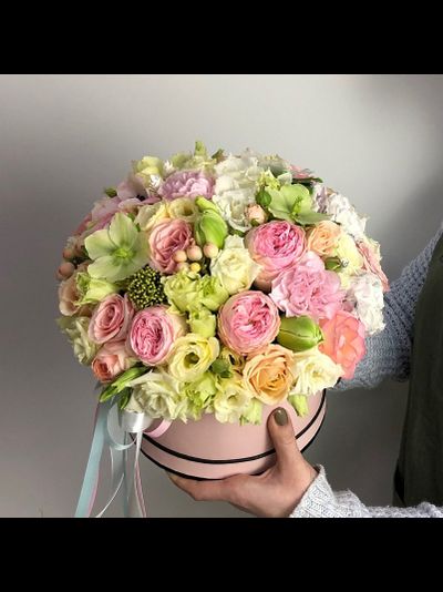 Шляпная коробка Цветочный взрыв