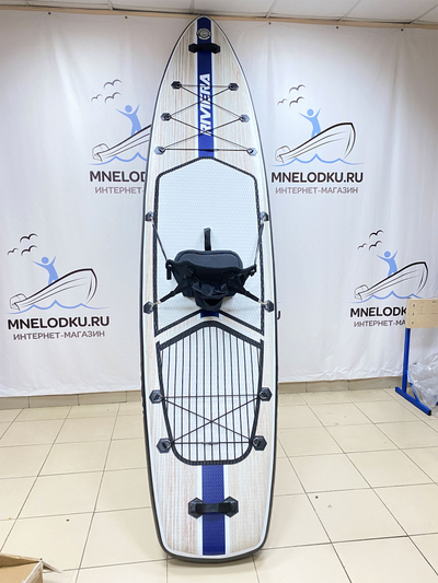 SUP-доска RIVIERA 12 дерево синий