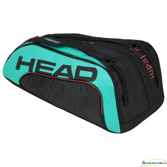 Теннисная сумка Head Tour Team 12R Monstercombi 2020 (Black/Teal)