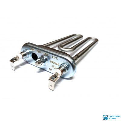 ТЭН на стир. машину LG c датчиком, мет. бак 1600Вт  Backer