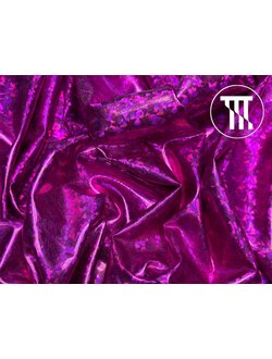 Бифлекс-парча Мозайка, цв. Фуксия