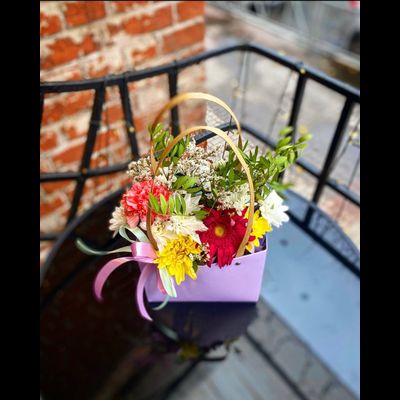 Сумочка с цветами