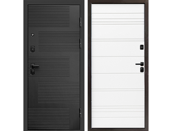 Дверь входная Фаворит с белой панелью White Line