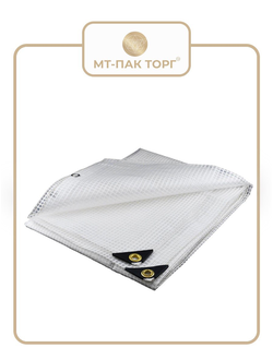 Тент армированный 4×10 м 120 гр/м2 для теплиц, парников купить в Москве недорого с доставкой