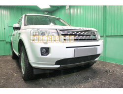 Защита радиатора Land Rover Freelander II (рестайлинг) 2010-2012 black