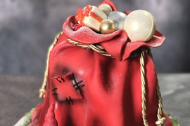 Торт "Мешок с подарками"