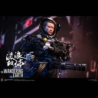 Пулеметчик в экзоскелете (Чжан Сяоцян, "Блуждающая Земля") - Коллекционная ФИГУРКА 1/6 CN171-11 rescue unit Zhang Xiaoqiang (DMS035) - DAMTOYS