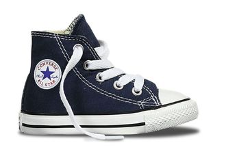 Кеды Converse All Star синие высокие детские - 7J233