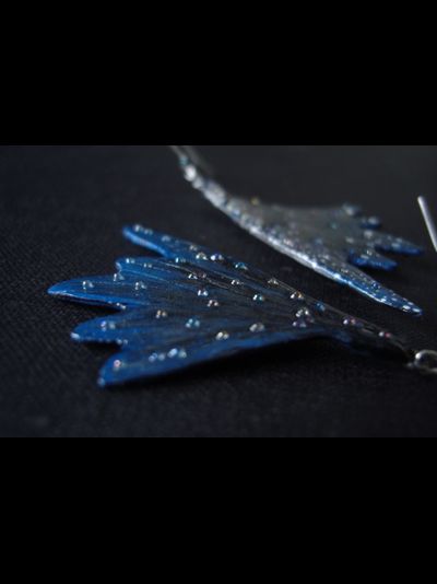 Волшебные серьги "Крылышки Феи Фантазий"