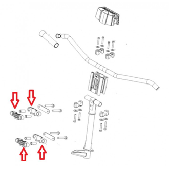 Вкладыши рулевой колонки (усиленные) SPI SM-08750 для Polaris 5438492