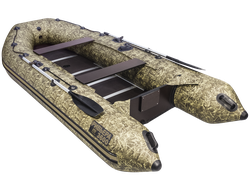 Моторная лодка Ривьера Компакт 3600 СК камуфляж камыш