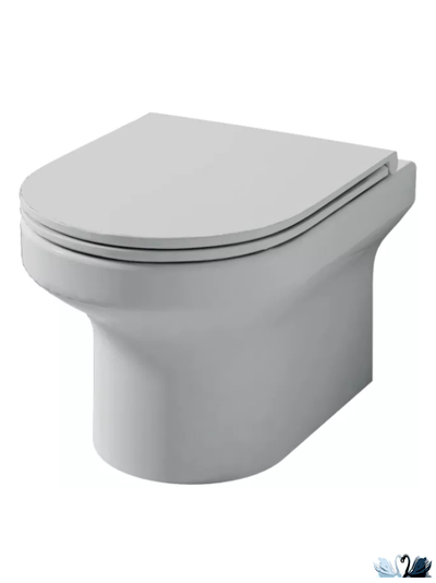 Чаша подвесного унитаза Jacob Delafon Elite EDX114RU-00 Rimless с тонким сиденьем в магазине Marysя