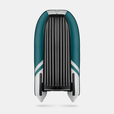 Моторная лодка GLADIATOR E330S морской зеленый-белый