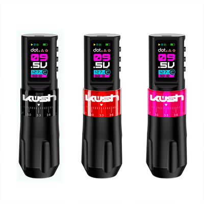 Беспроводная тату машинка Yilong KUSH Strokes 2.4-4.2mm Black