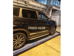 Пороги OEM Style для Chery Tiggo 8 Pro 2021-
