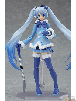 Фигурка фигма Мику Хацунэ (figma Hatsune Miku Snow 2012, Fluffy Coat ver.)