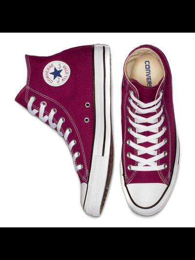 Кеды Converse All Star бордовые высокие