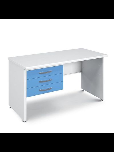 Стол врача металлический (высота 770 мм) СМЛ-3.0