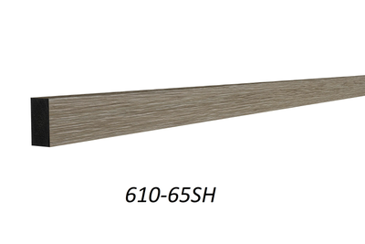 Молдинг из дюрополимера Decor Dizayn 610-65SH, 3 метра