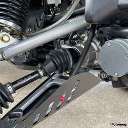 Электрический квадроцикл GreenCamel Сахара A14К 4x4 Monster черный