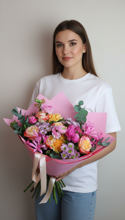 Букет цветов для мамы 609