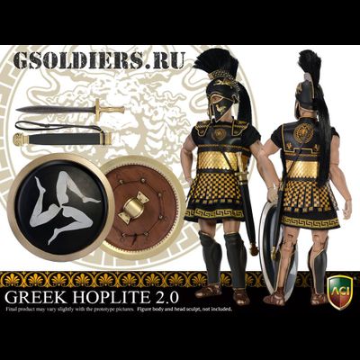 Древнегреческий гоплит - Коллекционная фигурка 1/6 Power Set: Greek Hoplite 2.0 - ACI Toys